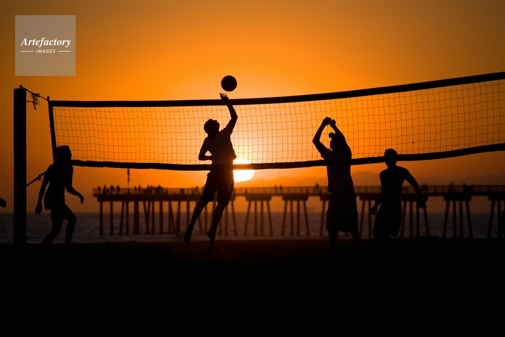 Volleyball Sunset Revisited