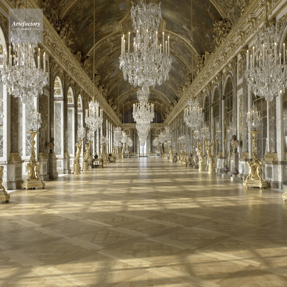 La Galerie Des Glaces Etat Apres Restauration En 07