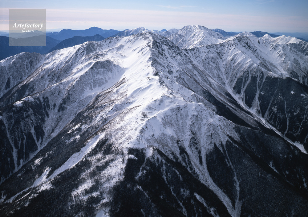 明石山脈 荒川岳 明石岳